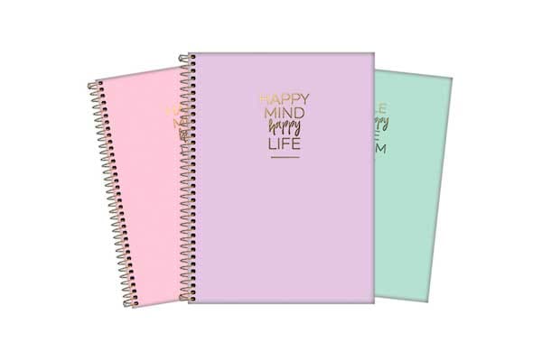 Caderno agenda personalizado